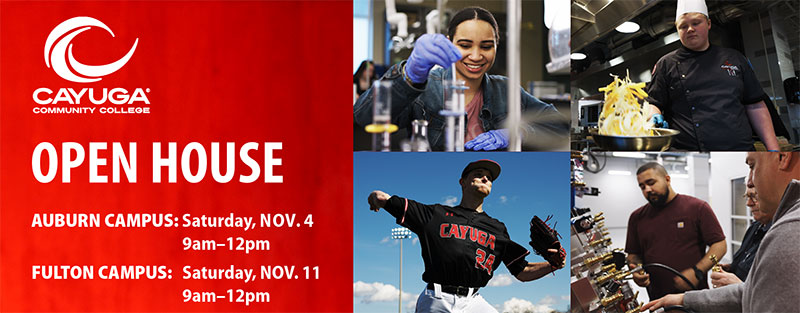 Join Cayuga Faculty and Staff for our Open House