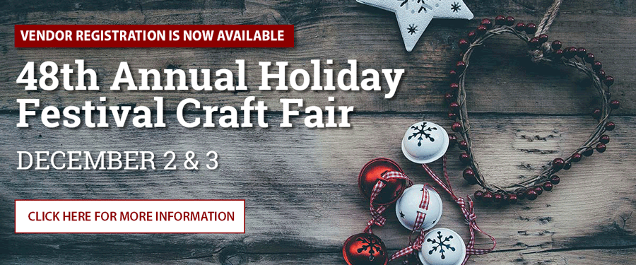 Holiday Craft Fair vendor registration is now open