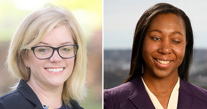 Cayuga County Legislator Tricia Kerr and Cornell University Associate Vice President for Inclusion and Workforce Diversity Angela Winfield are new trustees at Cayuga.