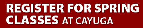 Register for Spring Classes at Cayuga
